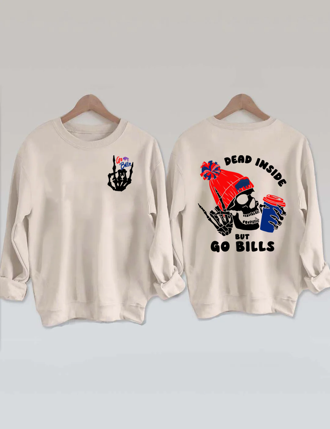 Lets Go Buffalo Football Sweatshirt
