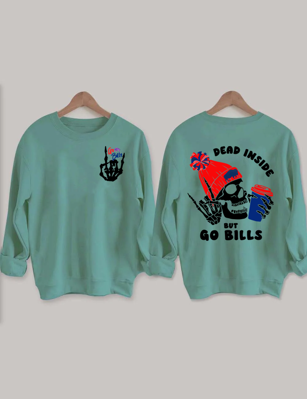 Lets Go Buffalo Football Sweatshirt