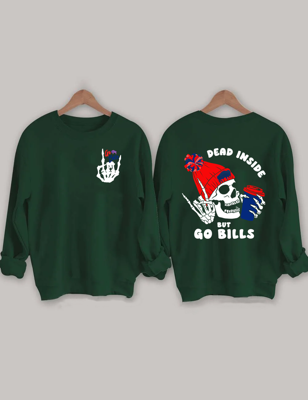 Lets Go Buffalo Football Sweatshirt
