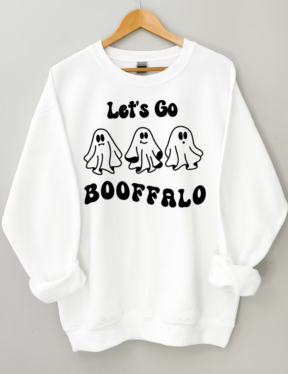 Halloween Retro Ghost Sweatshirt