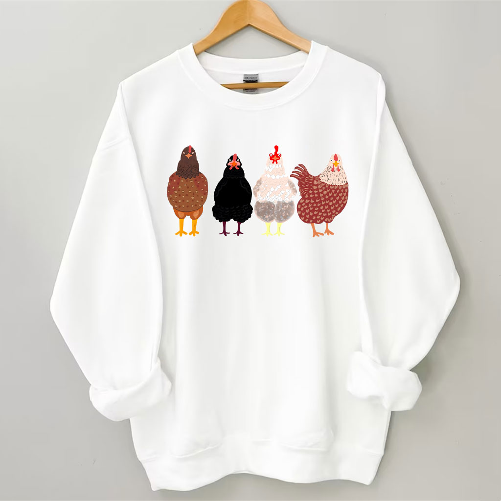 Funny Chickens Sweatshirt
