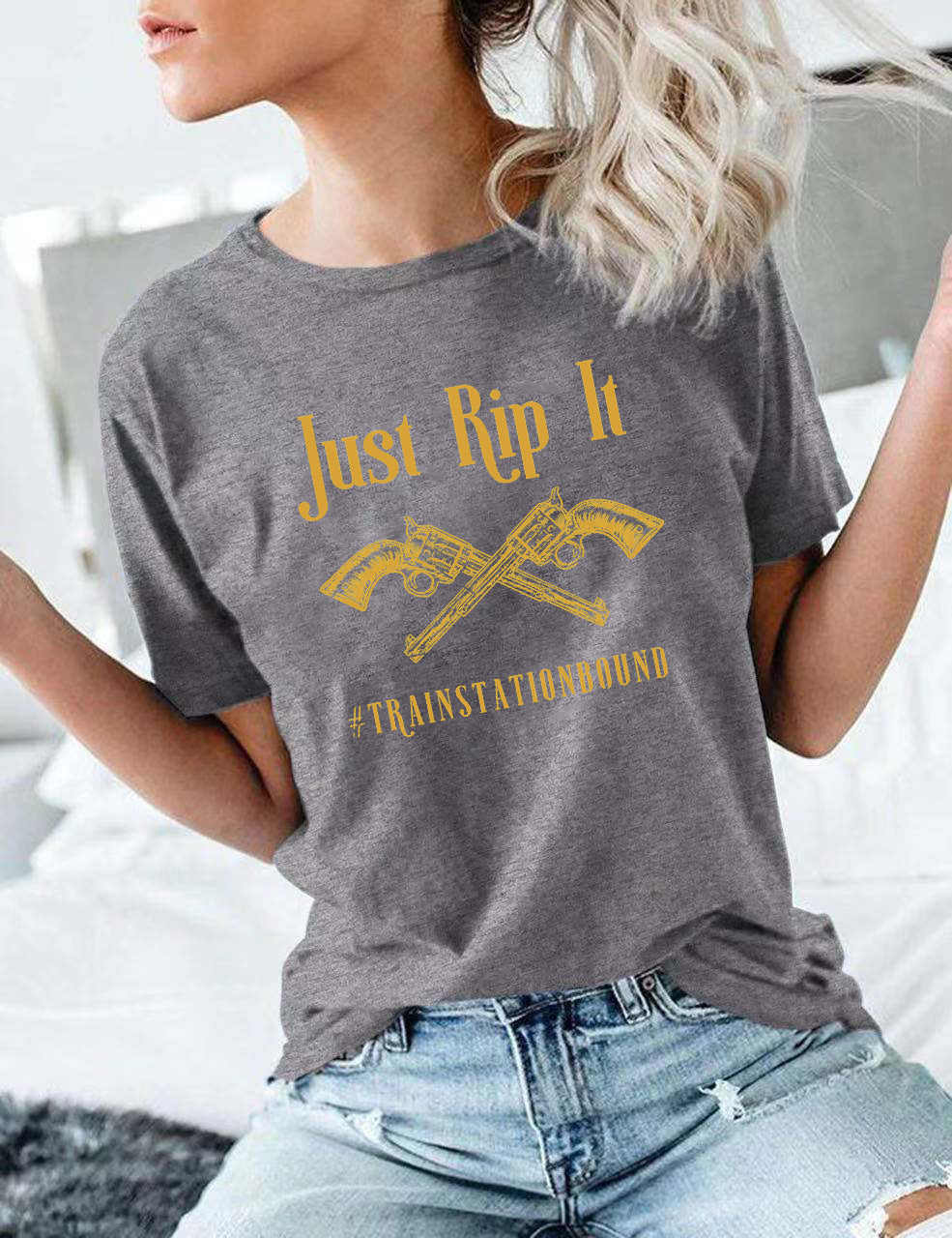 Just Rip It Train Station Bound Classic T-Shirt
