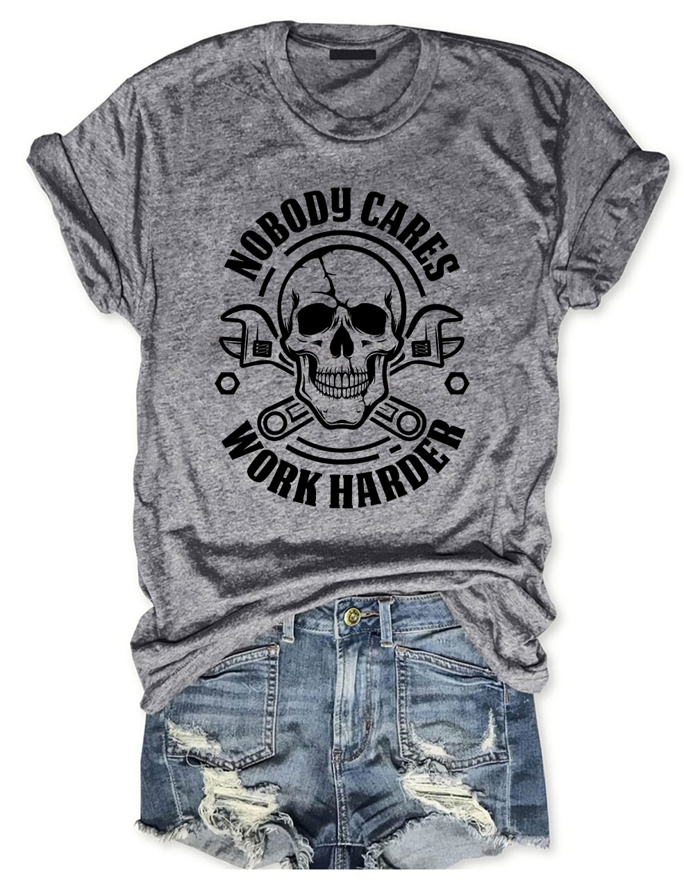 Nobody Cares Work Harder With Kull T-Shirt