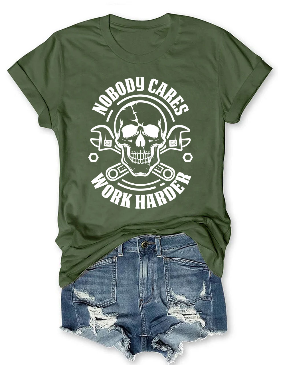 Nobody Cares Work Harder With Kull T-Shirt