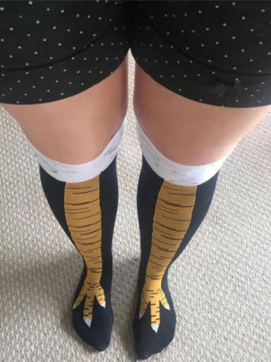 Chicken Legs Novelty Socks Funny Gift