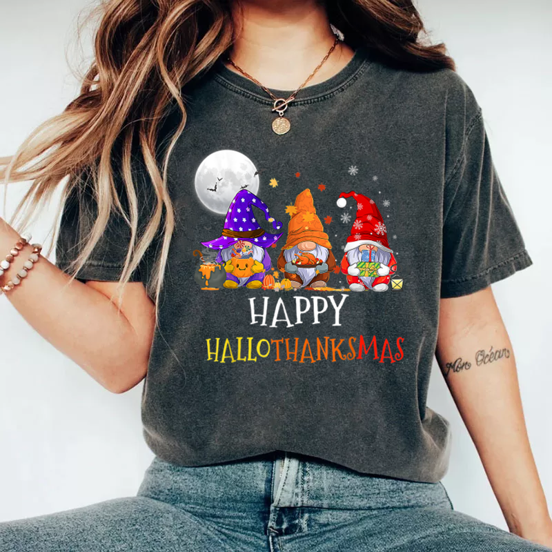Happy Hallothanksmas T-Shirt