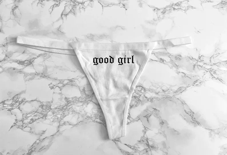 3pcs Good Girl Women's Thong Underwear