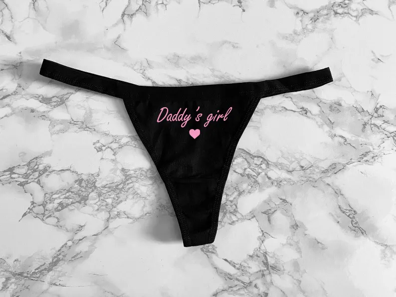 Daddy's girl Women's Thong Underwear