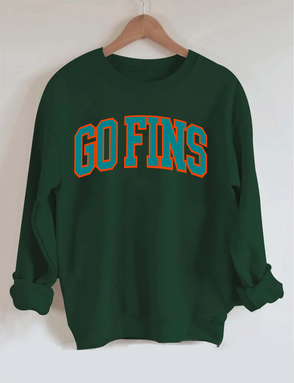 Go Fins Football Sweatshirt