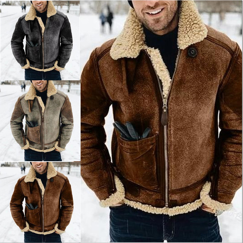 Velvet Fur Thickened Warm Jacket
