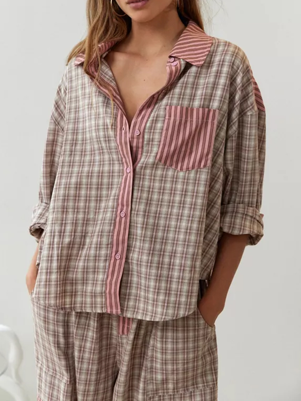 Buy online Pink Solid Ankle Length Pajama from sleepwear for Women by Tag 7  for ₹800 at 60% off