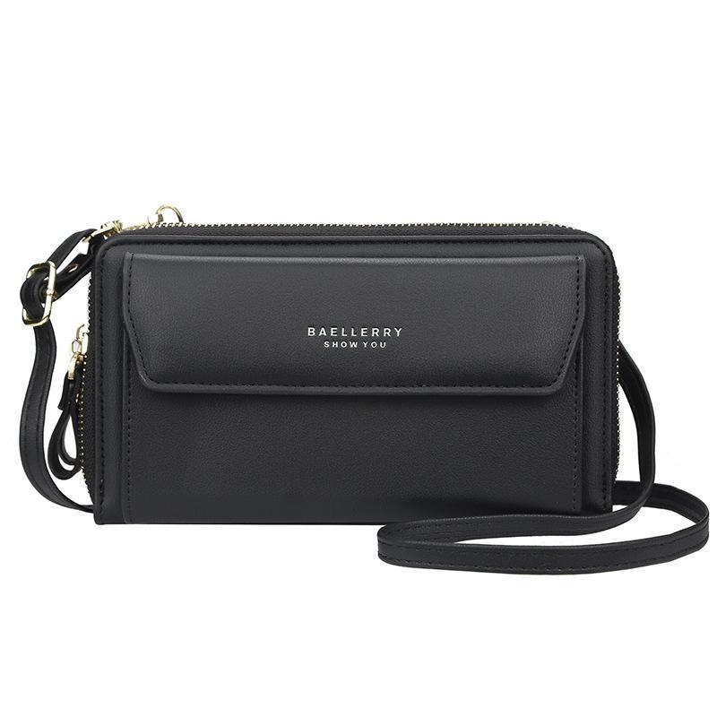Women 12 Card Slots Large Capacity Phone Bag Crossbody Bag
