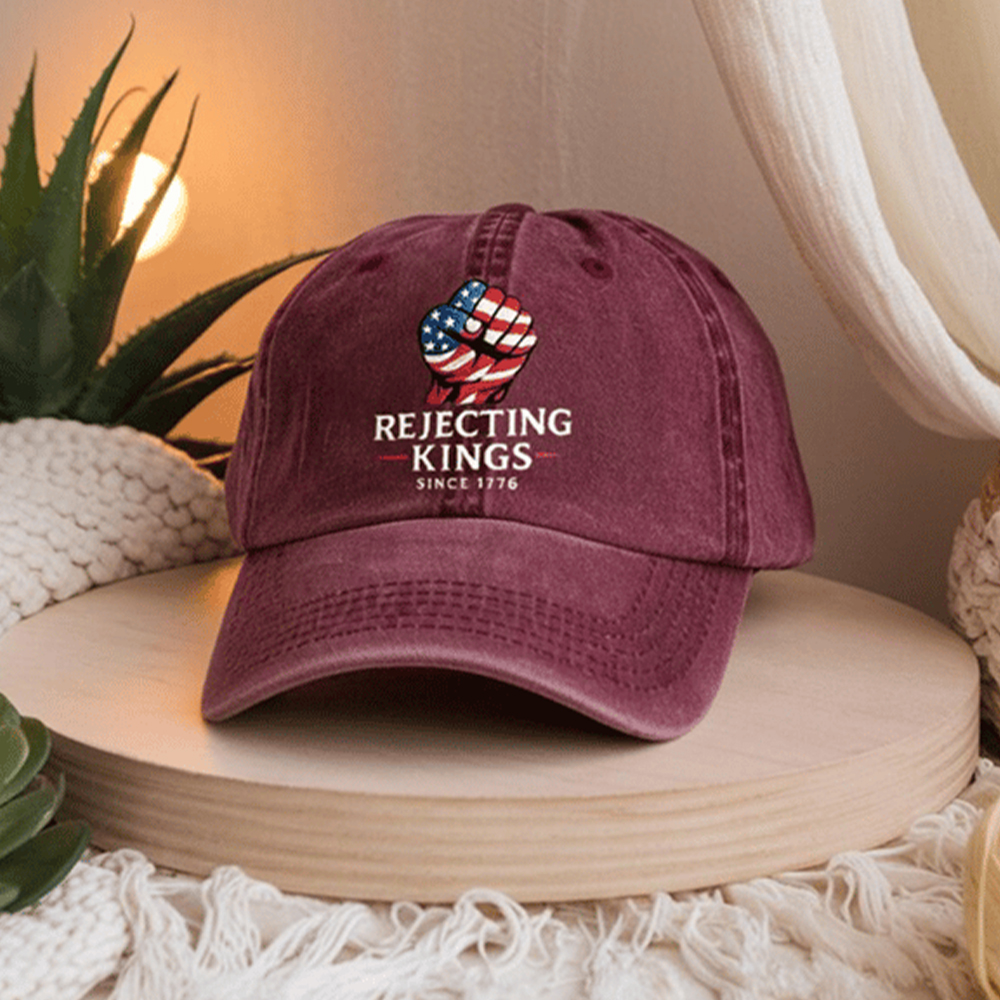 🔥LAST DAY 59% OFF🌹No Kings In America Print Baseball Cap