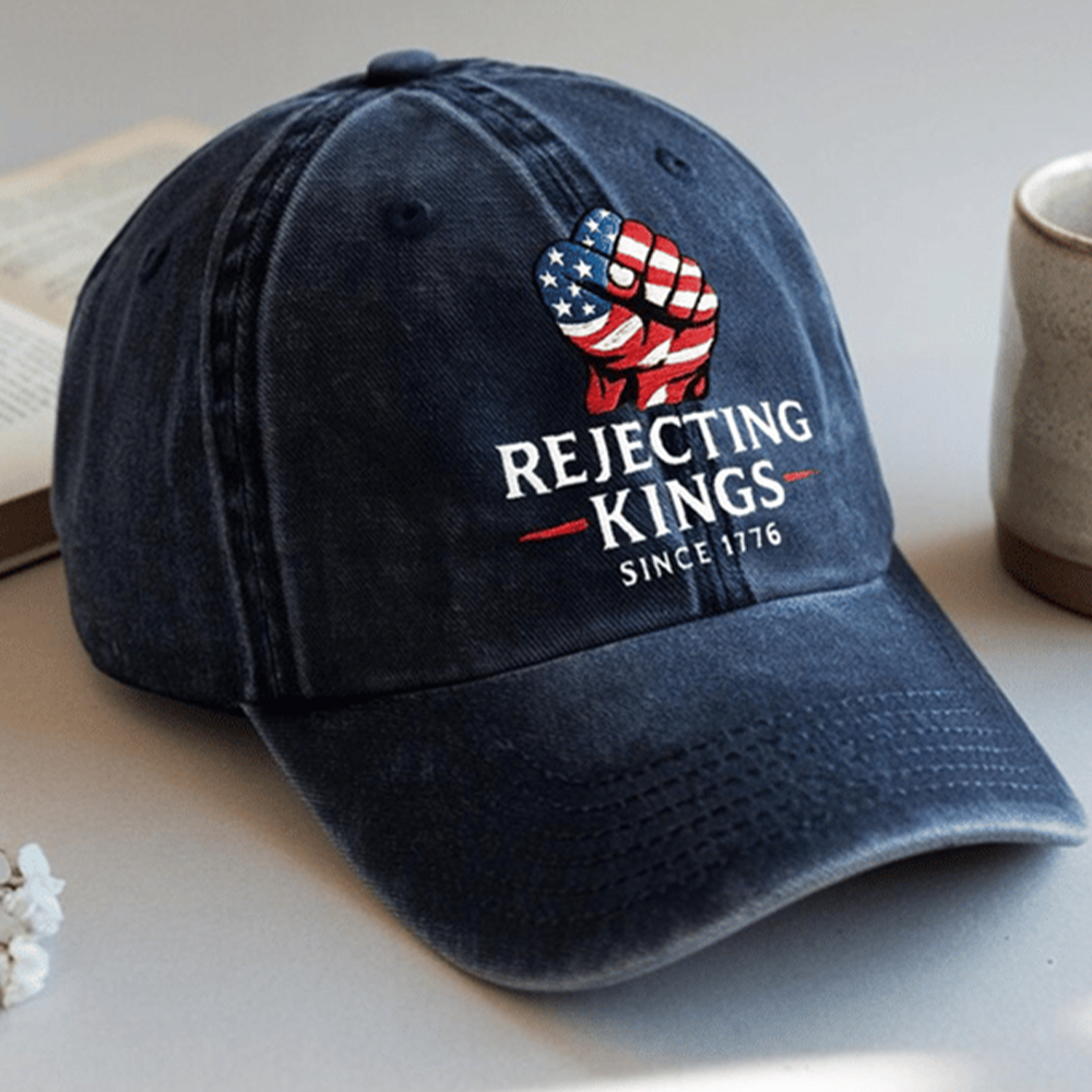 🔥LAST DAY 59% OFF🌹No Kings In America Print Baseball Cap