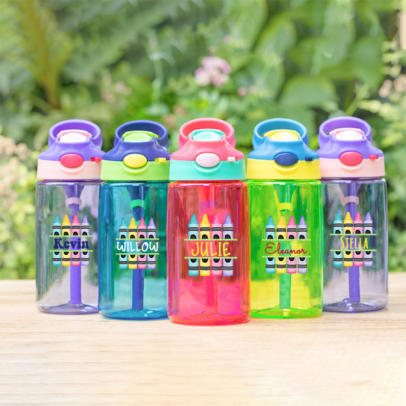 Personalised BPA Free 16oz Kid Water Bottles | YouBottle74