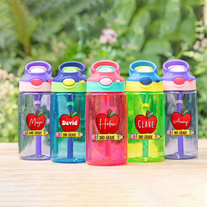 Personalised BPA Free 16oz Kid Water Bottles | YouBottle75