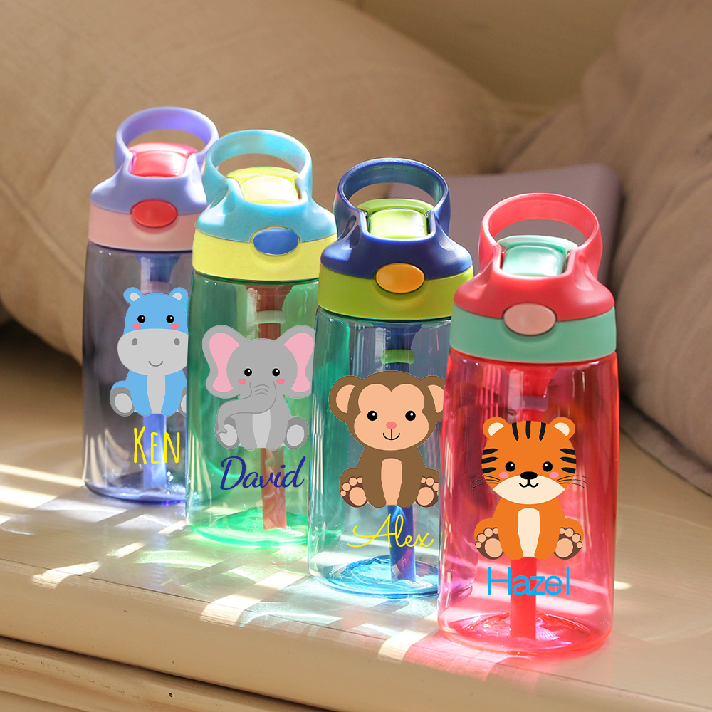 Personalised BPA Free 16oz Kid Water Bottles | YouBottle67