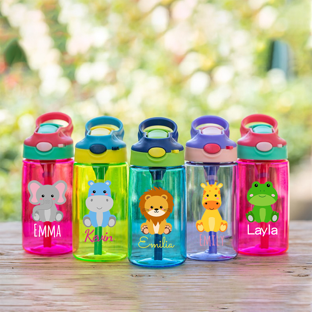Personalised BPA Free 16oz Kid Water Bottles | YouBottle67