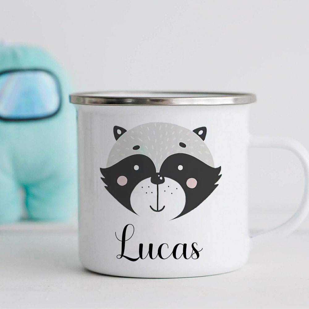 Personalised 12oz Cute Pattern Mugs for Kids  | KidMug37