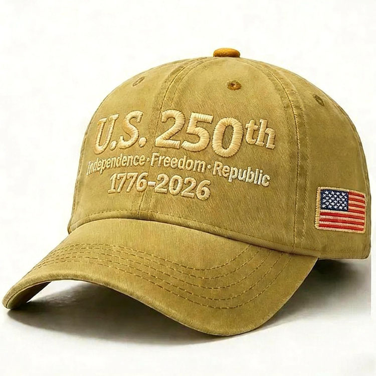 USA 250 Anniversary Embroidery Cap