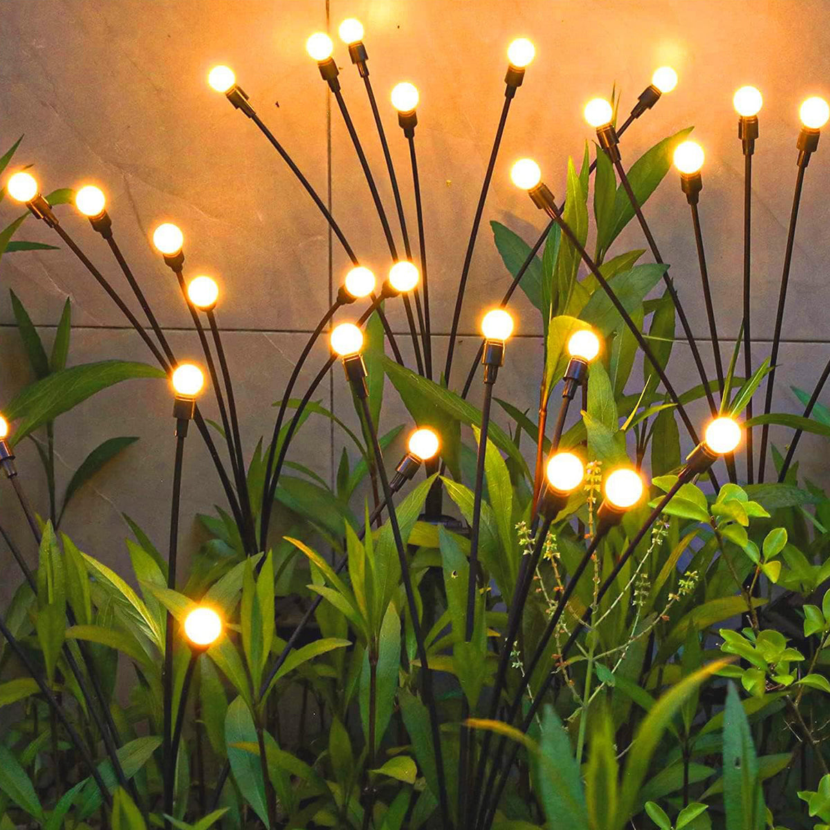 Swaying Solar Firefly Lights | Enchanted Night Collection (Set of 32 LEDs)