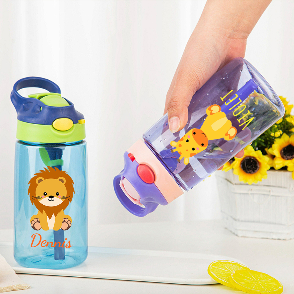 Personalised BPA Free 16oz Kid Water Bottles | YouBottle67