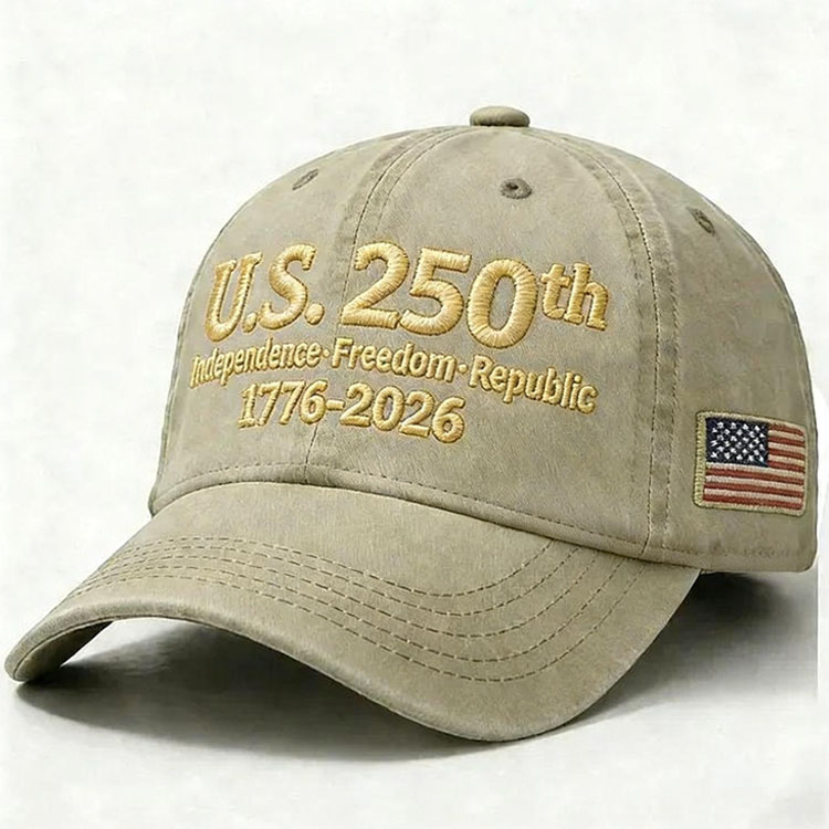 USA 250 Anniversary Embroidery Cap
