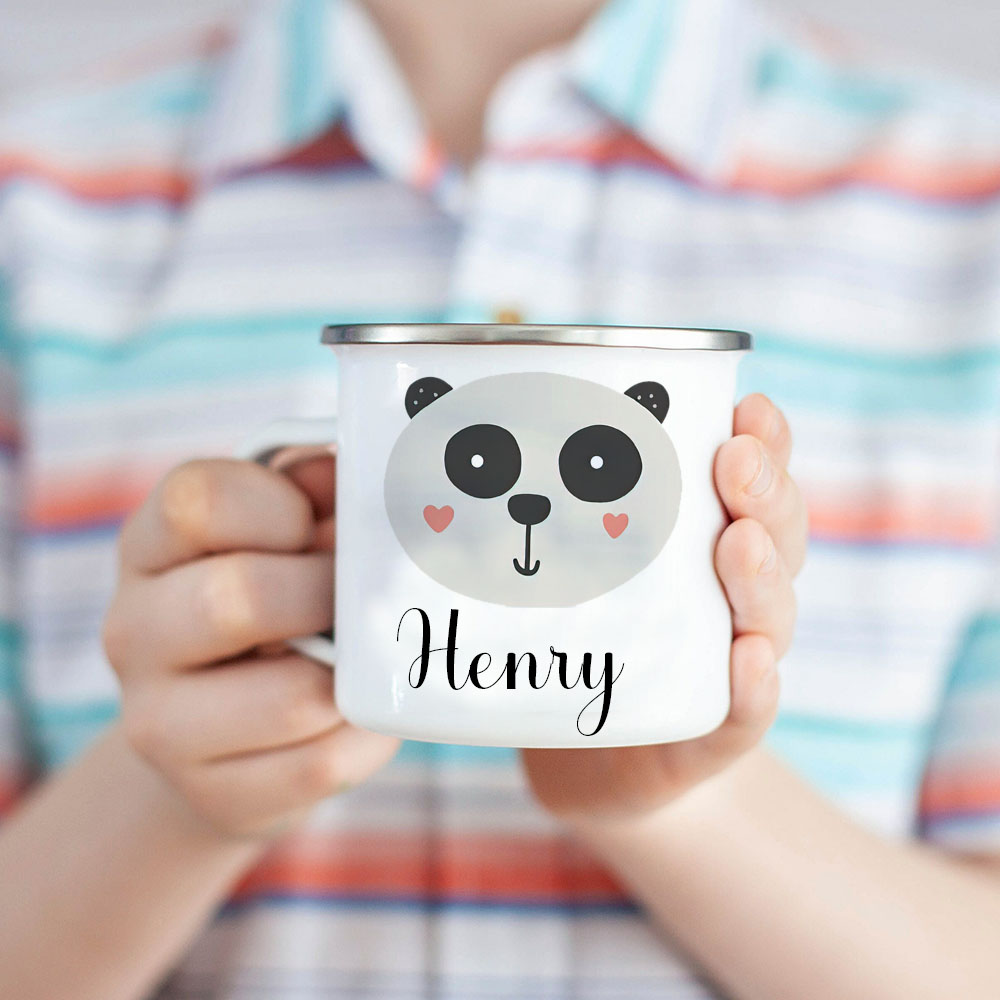 Personalised 12oz Cute Pattern Mugs for Kids  | KidMug37