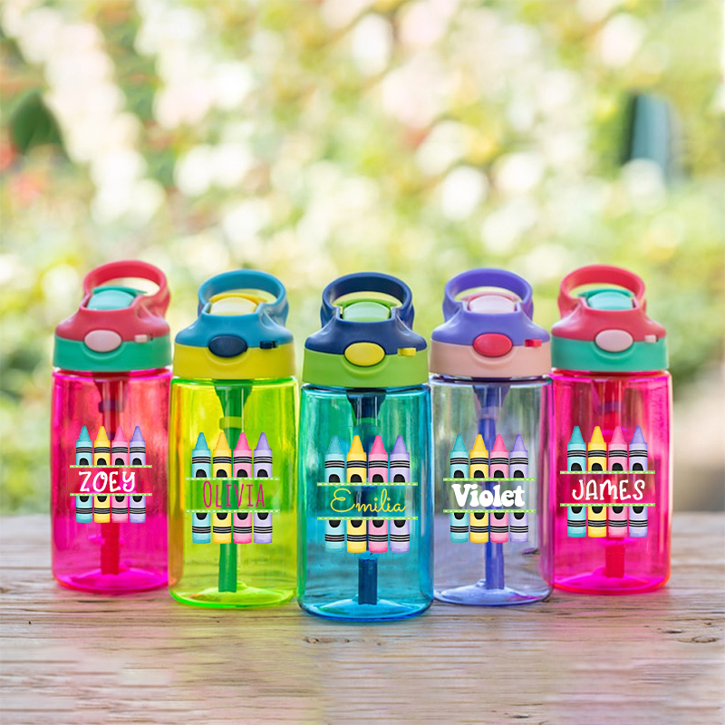 Personalised BPA Free 16oz Kid Water Bottles | YouBottle74