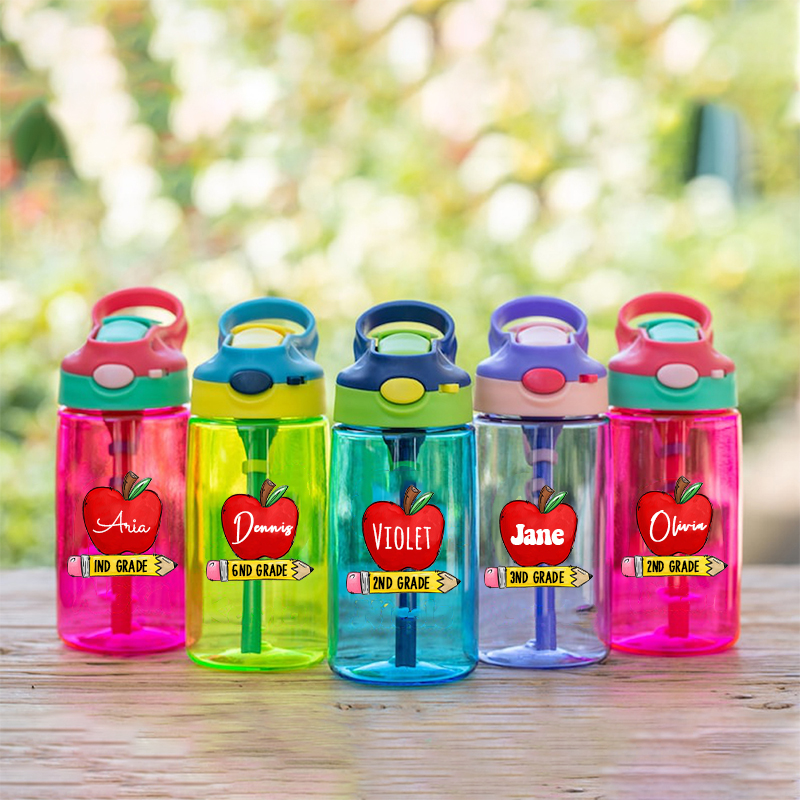 Personalised BPA Free 16oz Kid Water Bottles | YouBottle75