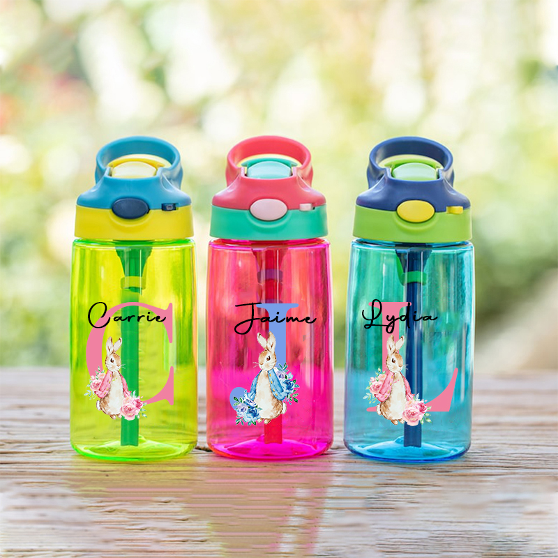 Personalised BPA Free 16oz Easter Kid Water Bottles | YouBottle64