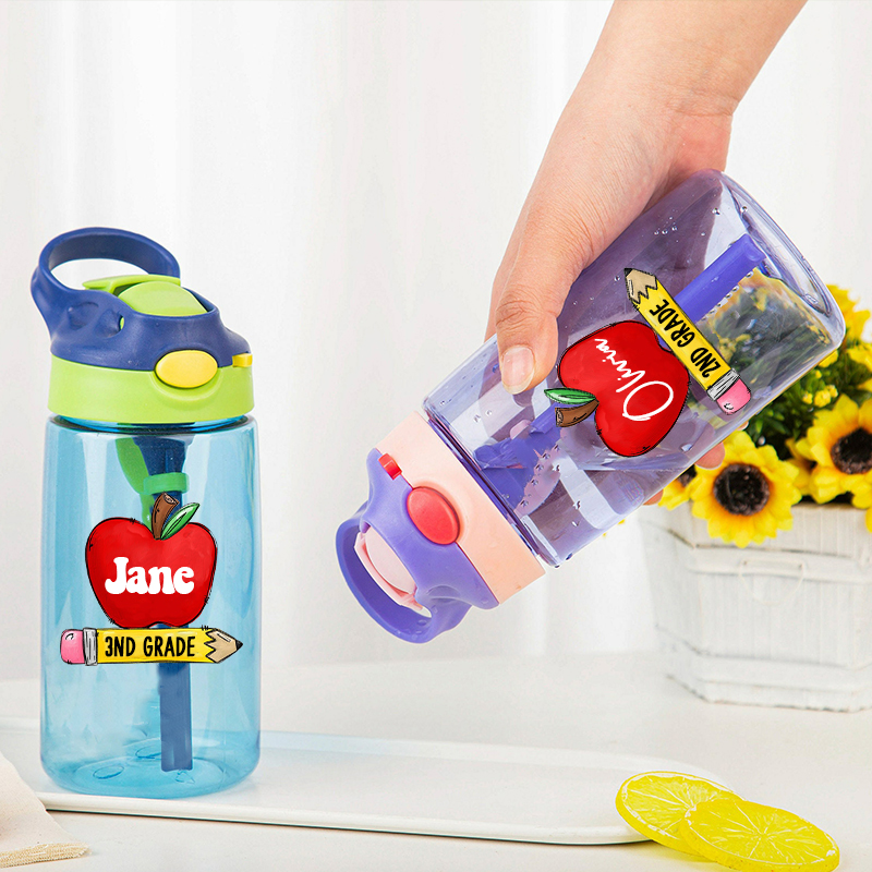 Personalised BPA Free 16oz Kid Water Bottles | YouBottle75