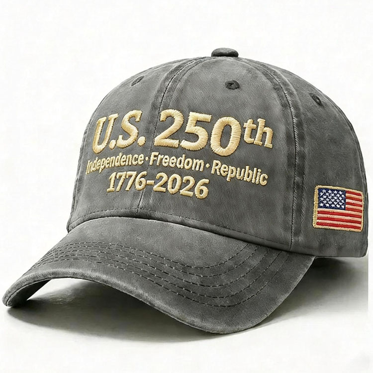 USA 250 Anniversary Embroidery Cap