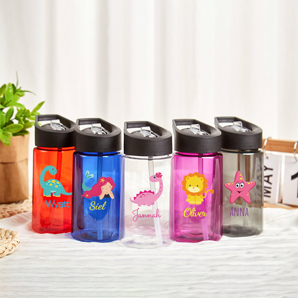Personalised BPA Free 14oz Kid Water Bottles | YouBottle65