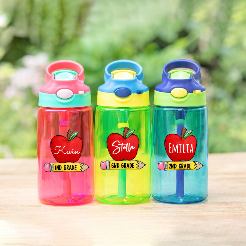 Personalised BPA Free 16oz Kid Water Bottles | YouBottle75