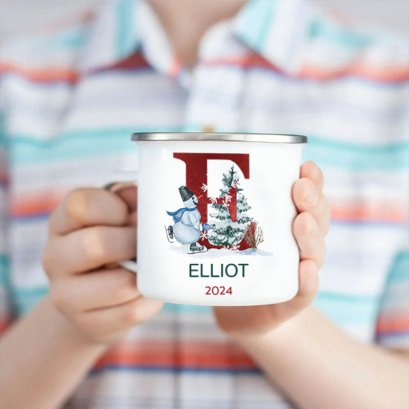 Personalised 12oz Christmas Santa Mugs for Kids  | KidMug47