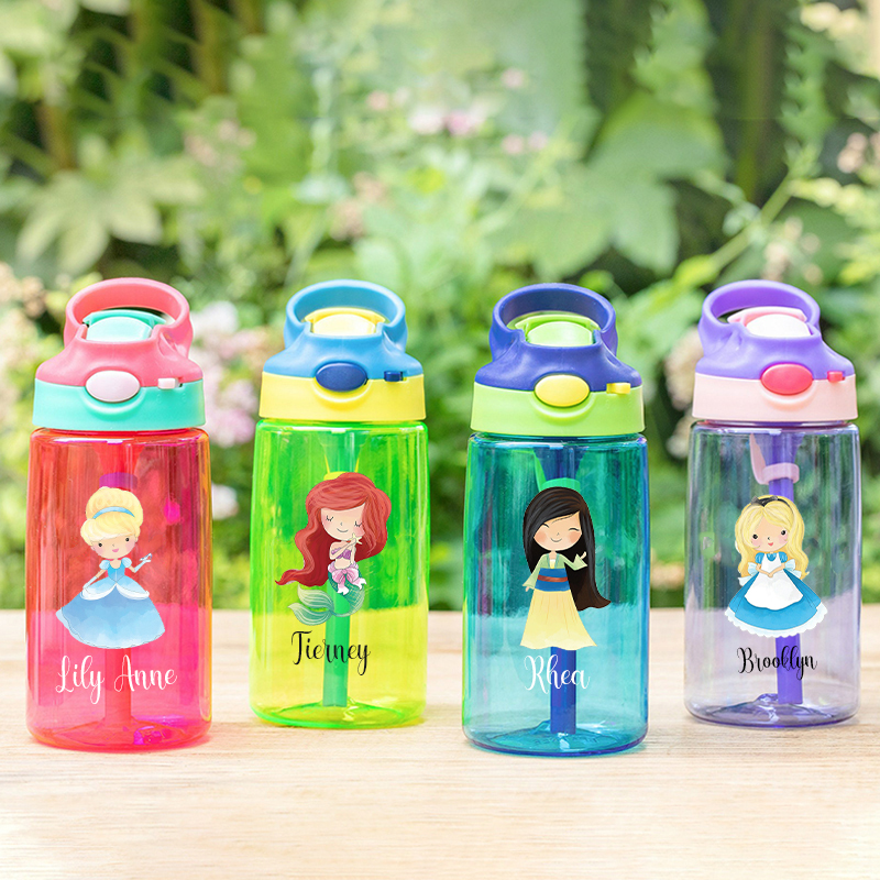 Personalised BPA Free 16oz Kid Water Bottles | YouBottle44
