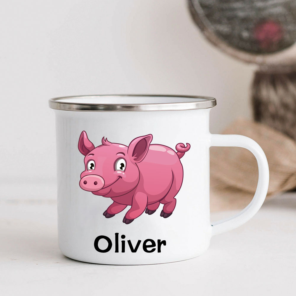 Personalised 12oz Farm Animals Mugs for Kids  | KidMug33