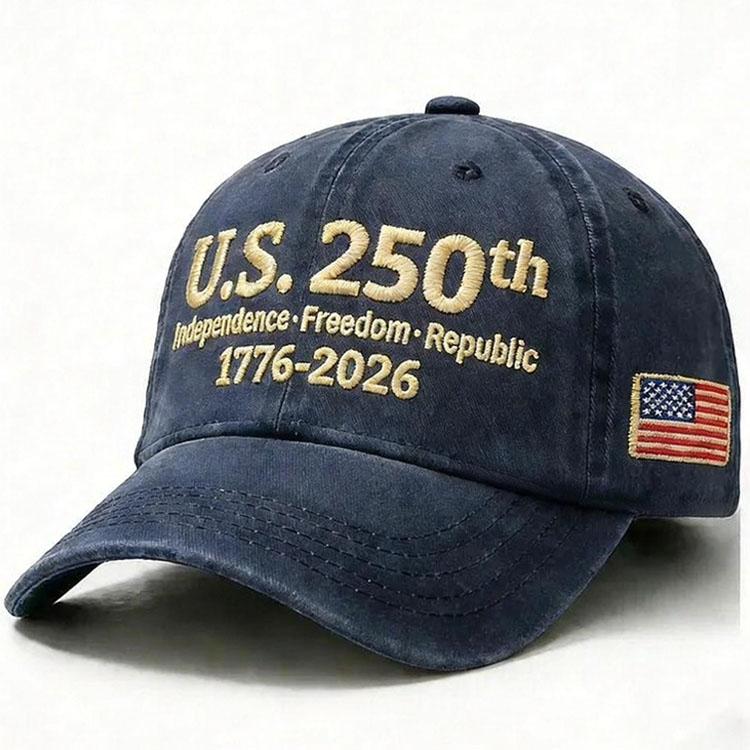 USA 250 Anniversary Embroidery Cap
