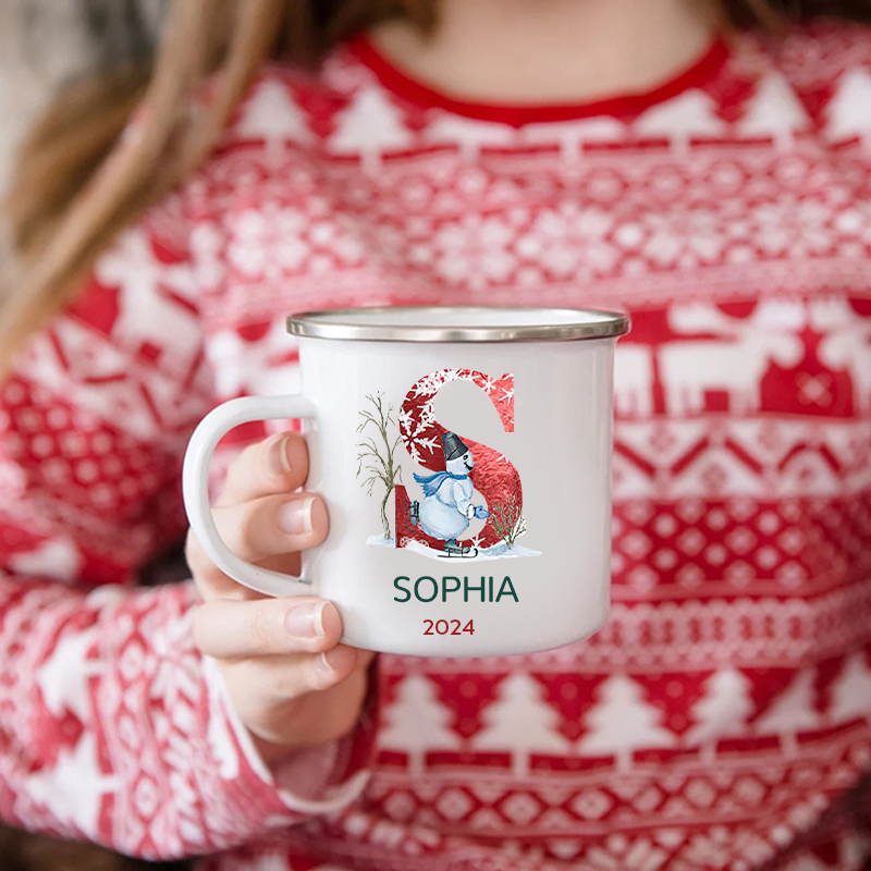 Personalised 12oz Christmas Santa Mugs for Kids  | KidMug47