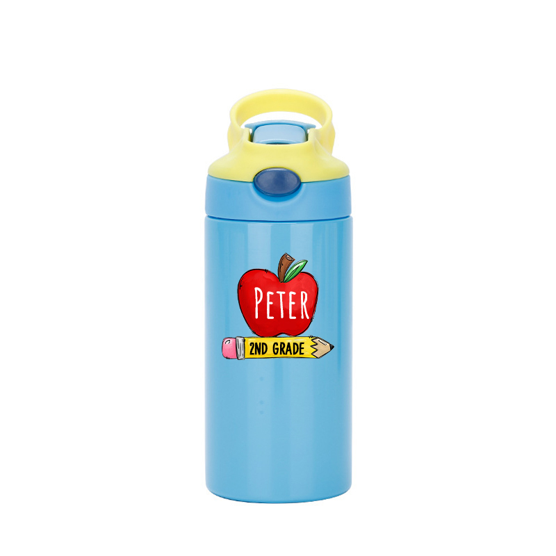 Personalised BPA Free 12oz Kid Water Bottles | YouBottle77