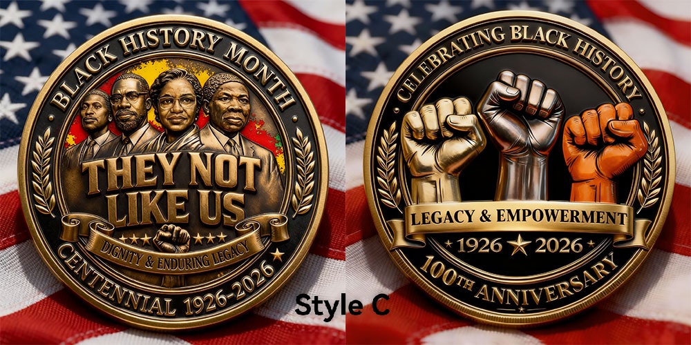 Black History Month Centennial Commemorative Coin Collection (1926–2026)