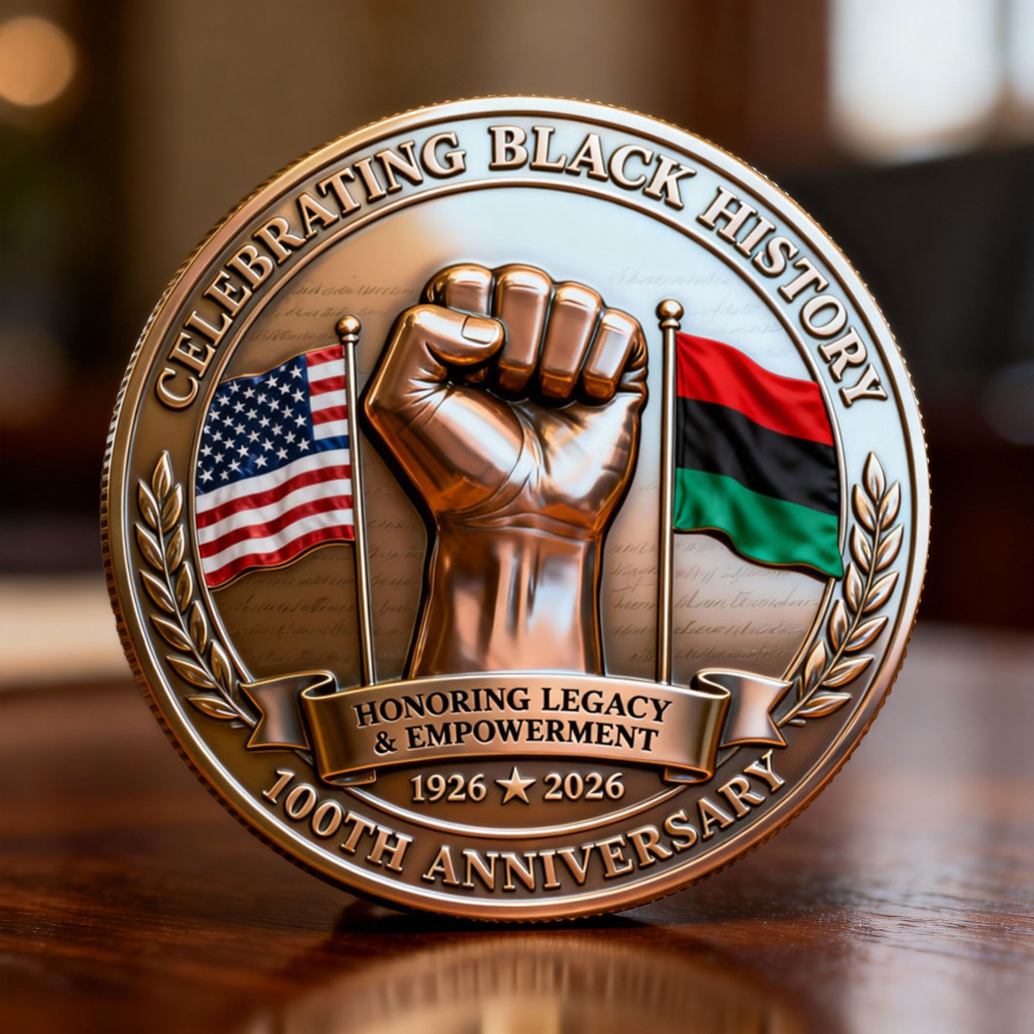 Black History Month Centennial Commemorative Coin Collection (1926–2026)