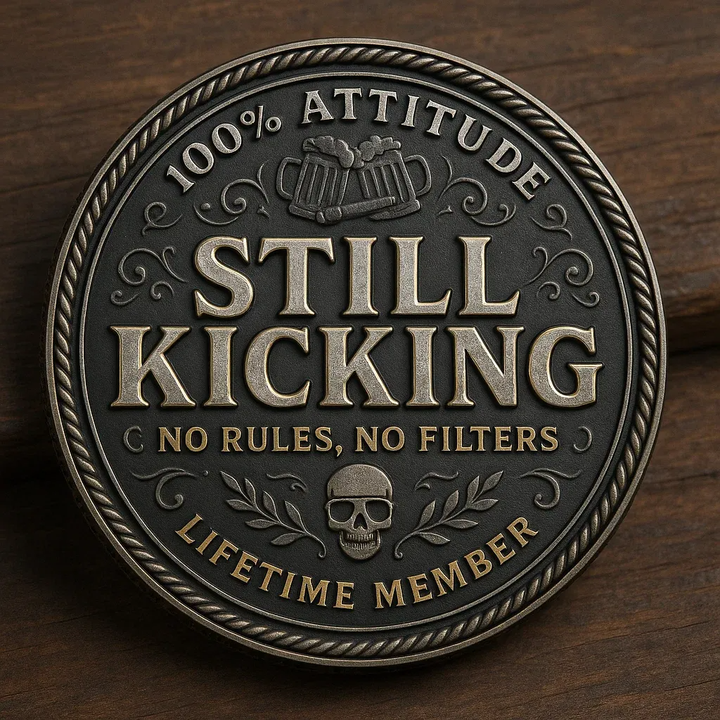 🏆Flash Sale  - Old F*ckers Club – Lifetime Member Coin  -Over $59 Free Shipping