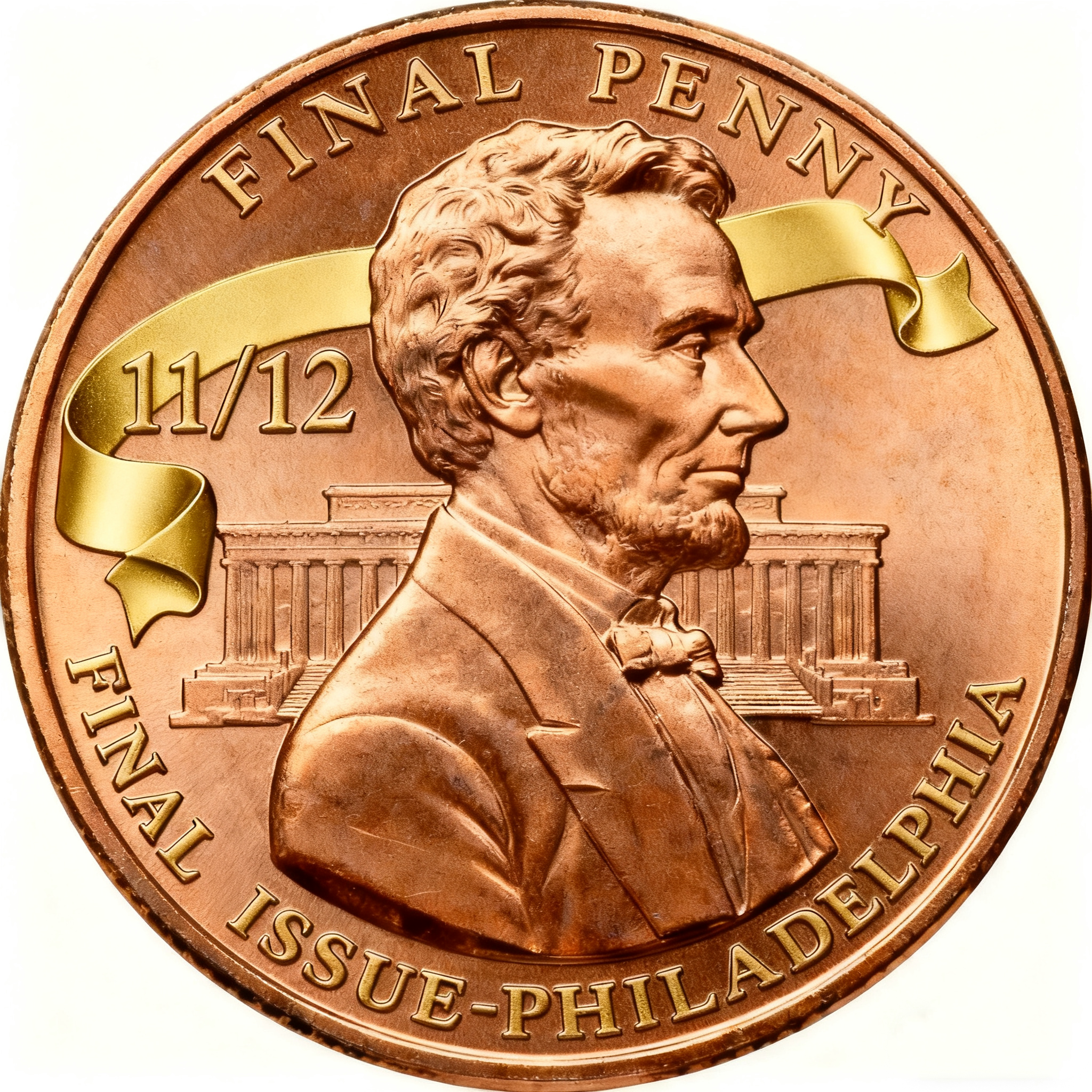 New Arrival "The Last Cent" Commemorative Coin  Set
