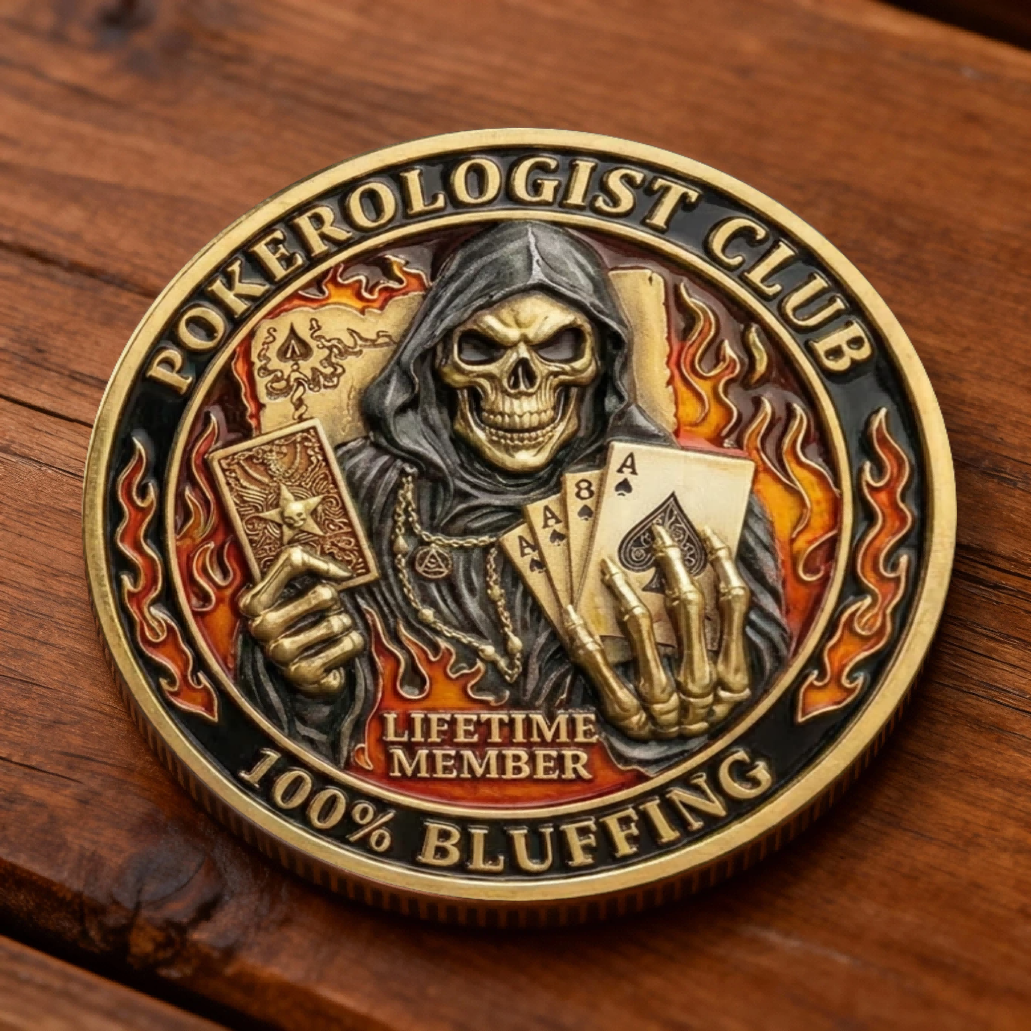 Old Bastards Poker Club Coin Collection
