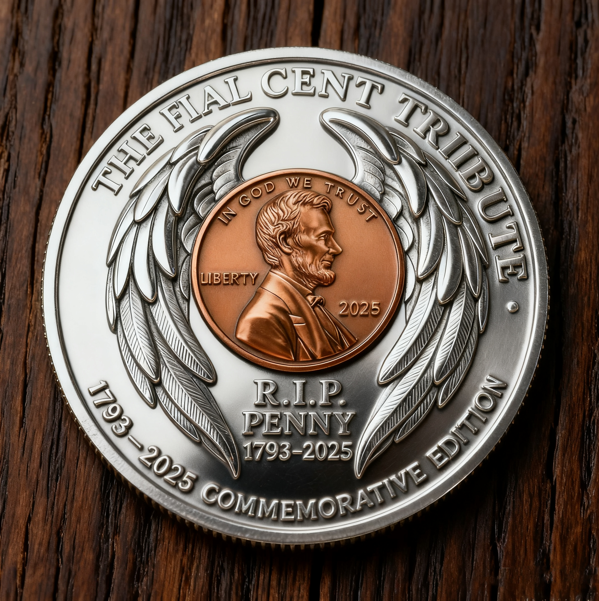 “Last Cent Standing: Commemorate the End of an Era Commemorative Coin”