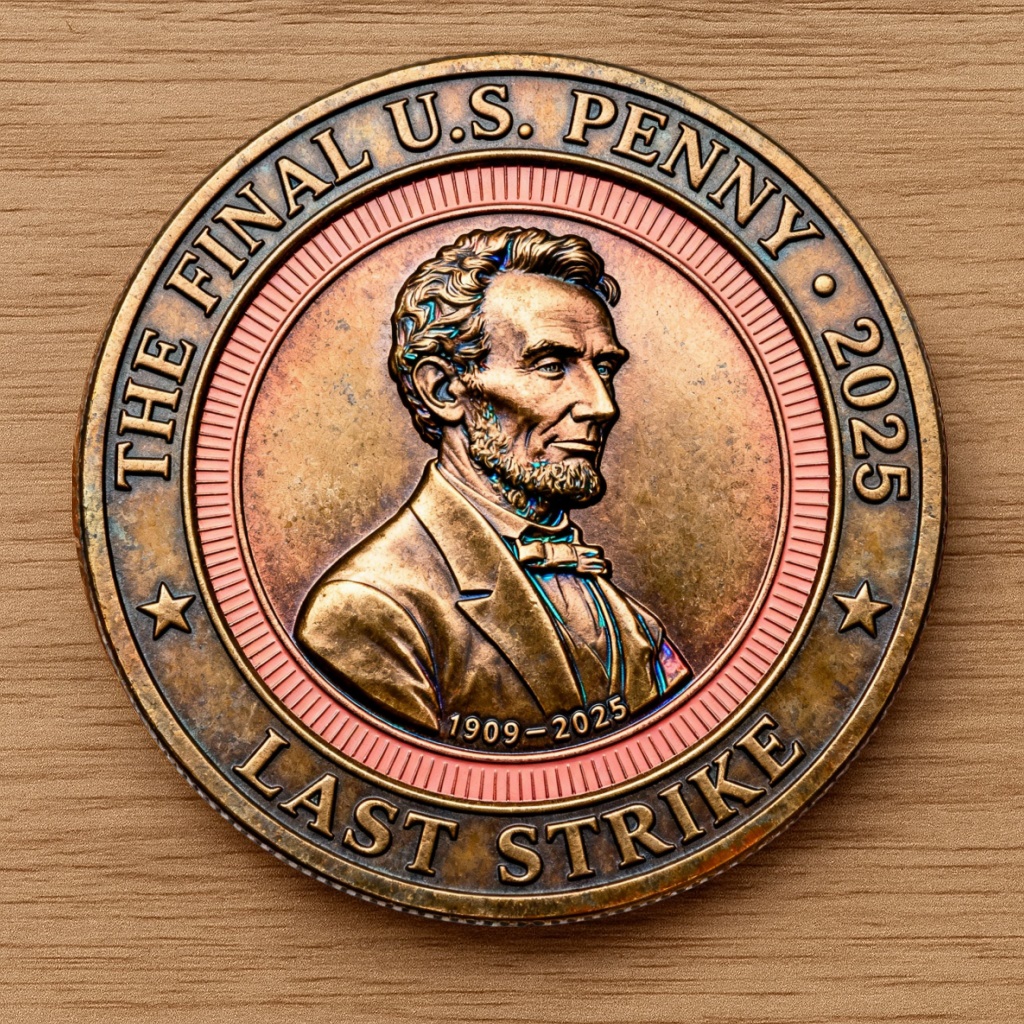  Last Strike:The Final U.S. Penny Commemorative Coin (1909–2025)