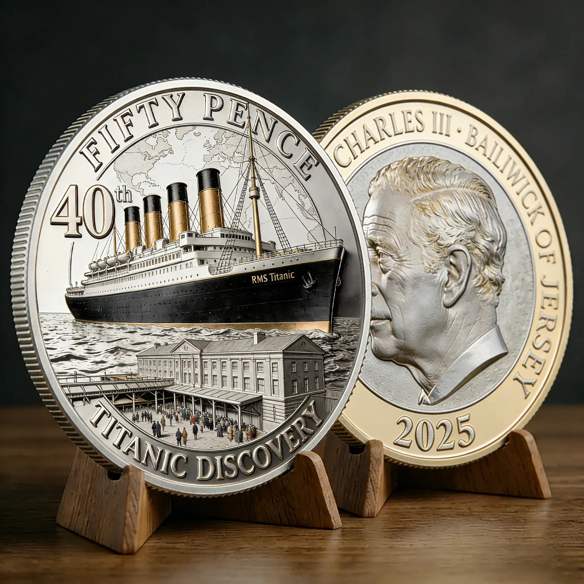 🚢Titanic Discovery 40th Anniversary Commemorative Coin