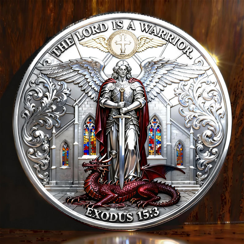  Archangel Michael & The Guardian of the Divine Commemorative Coin 